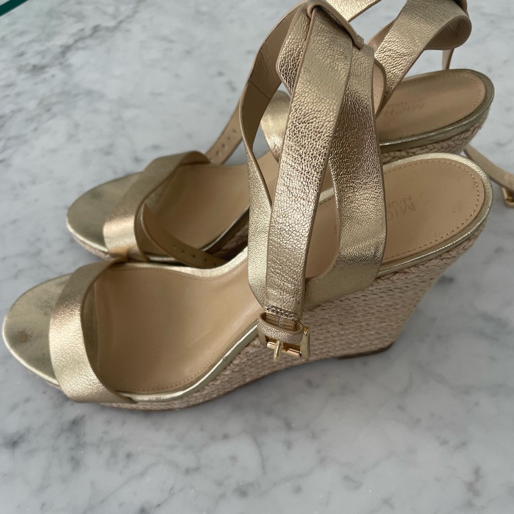 Michael kors wedge sandals